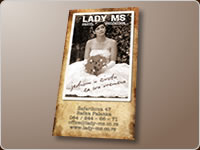 Lady Ms - Business card