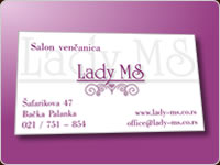 Lady MS - vizit karta